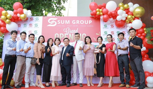 TƯNG BỪNG KHAI TRƯƠNG VĂN PHÒNG SUM GROUP TẠI ĐỒNG NAI